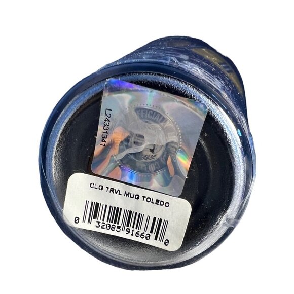 University Of Toledo Rockets Blue & Yellow Travel Mug - Picture 5 of 5